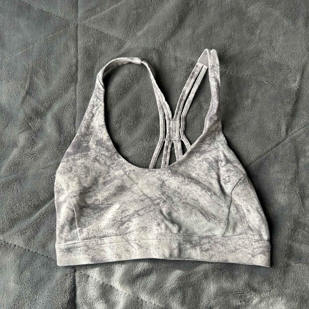 Lululemon marble sports bra